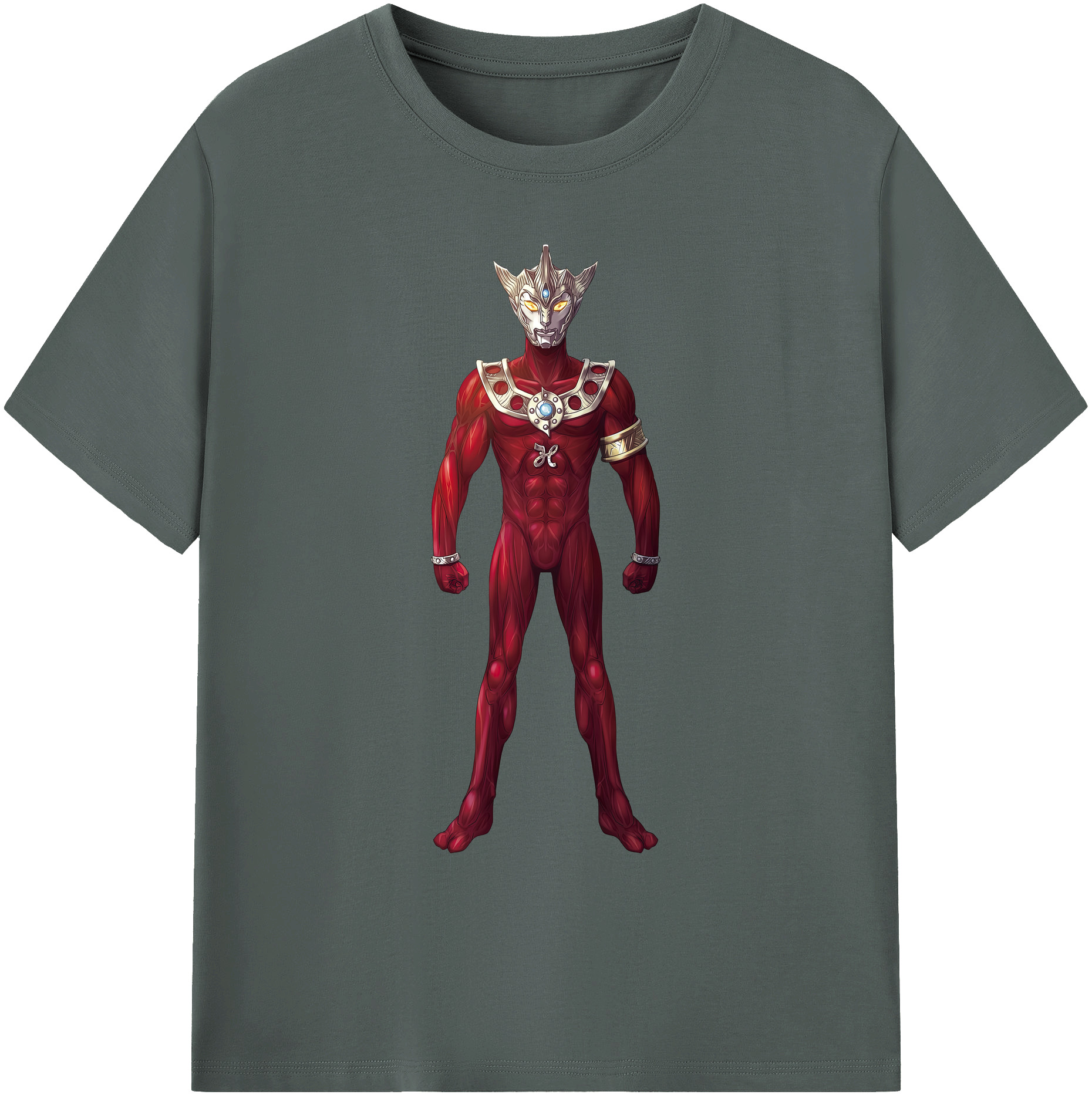 （画像用） ウルトラマン Ultraman 綿100％ メンズ半袖Tシャツ｜肌触りやわらか＆通気性